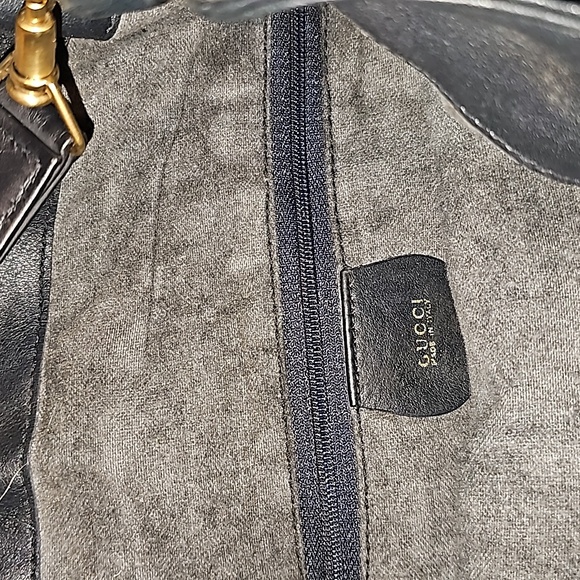 GUCCI Authentic RARE Bamboo 3way Handle Shoulder Bag Handbag Crossbody - Picture 3 of 12